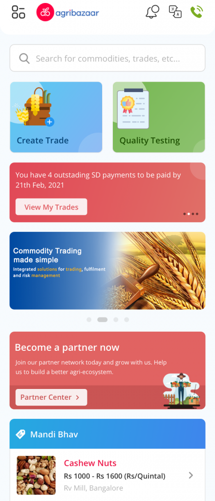 agribazaar has launched a new app