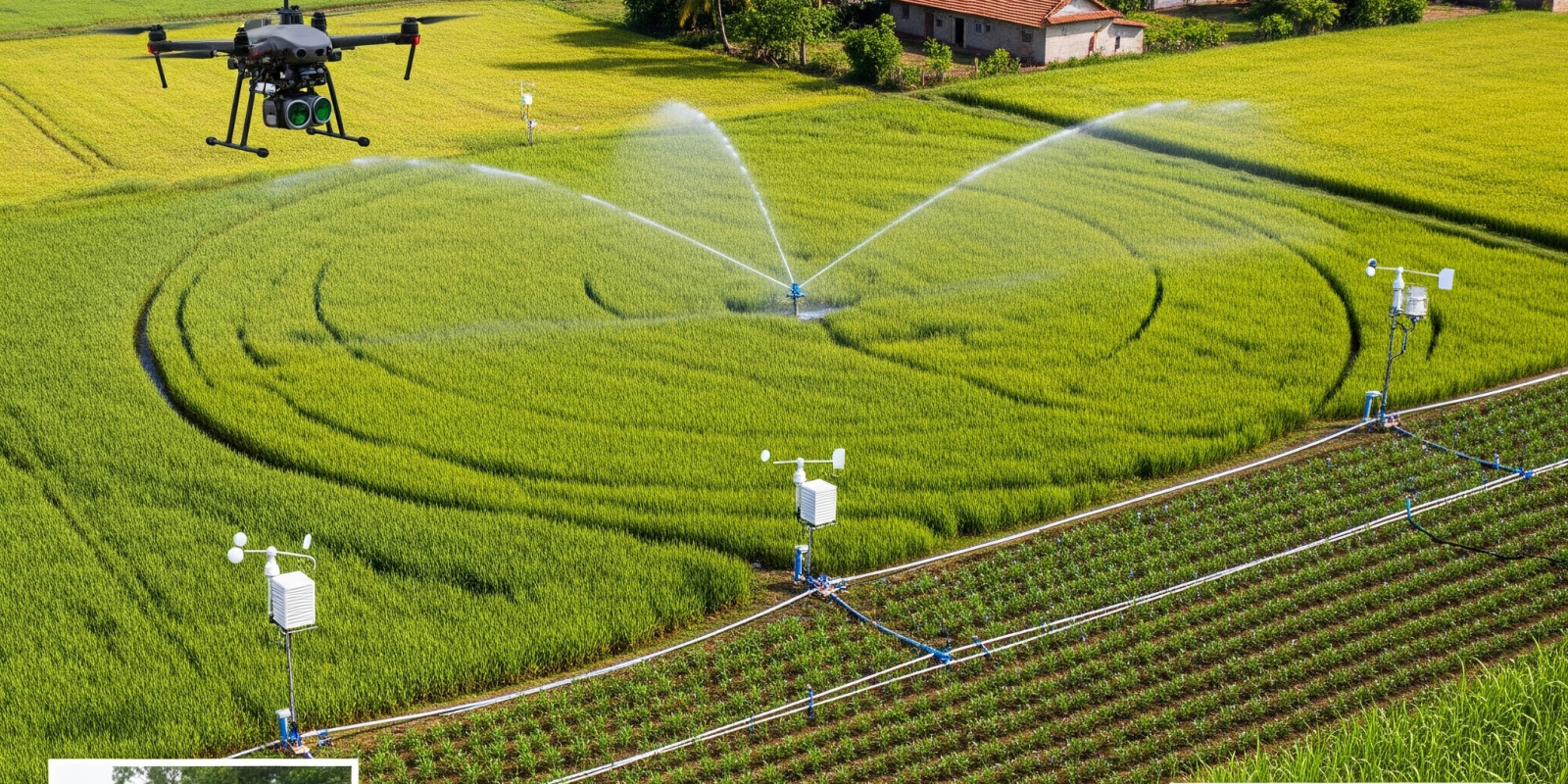 How to deal with irregular rainfall using agritech tools?