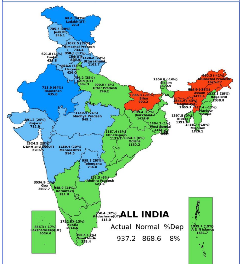 Weekly South-West Monsoon Report – 30th Sept 2025