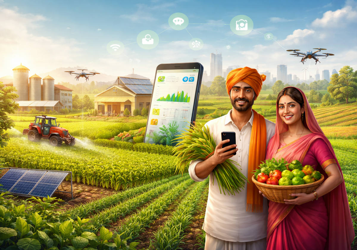 बजट 2026: कैसे डिजिटल प्लेटफॉर्म किसानों की आय बढ़ाने में बनेंगे गेम-चेंजर