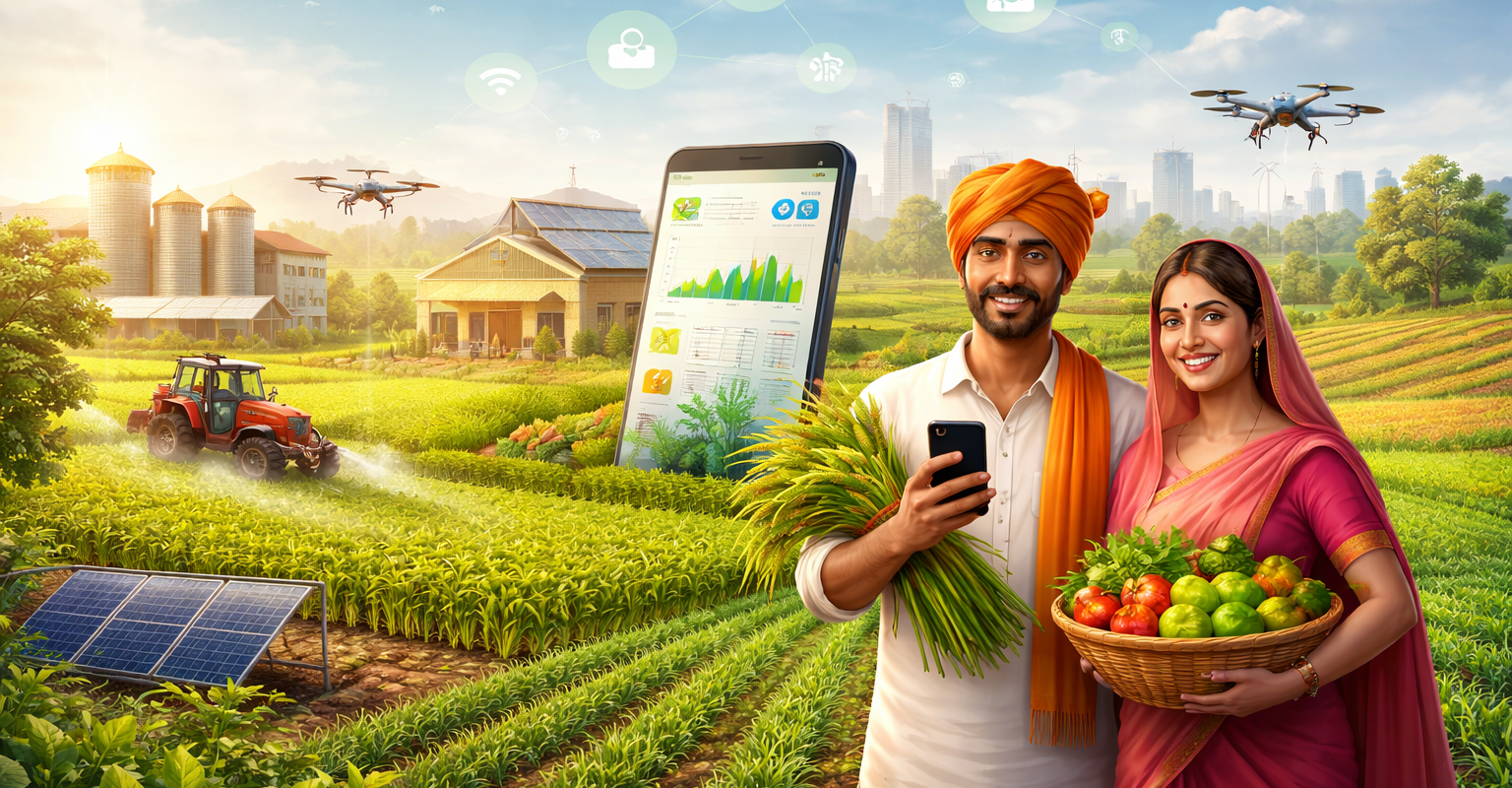 बजट 2026: कैसे डिजिटल प्लेटफॉर्म किसानों की आय बढ़ाने में बनेंगे गेम-चेंजर