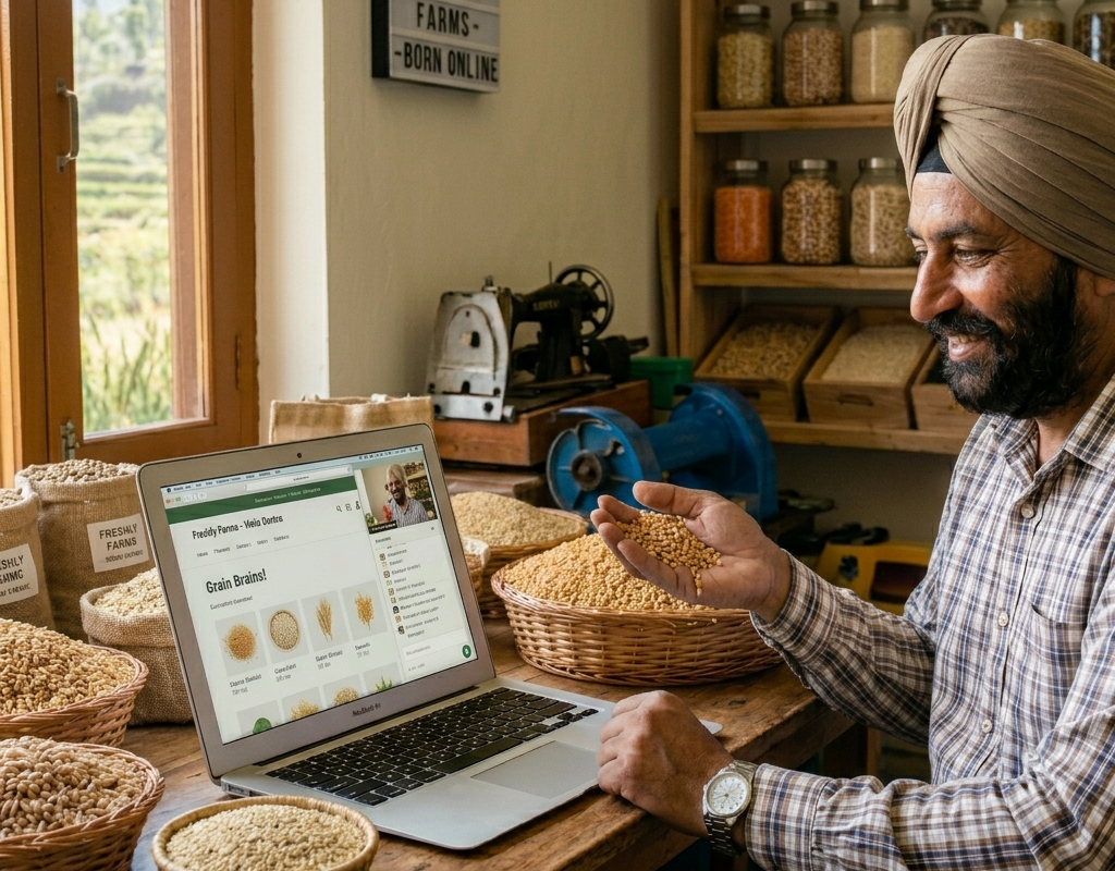 Digital Agricultural Marketplaces in India: Transforming How Farmers Sell Commodities